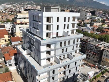 Two 1+1 apartments for sale in a new building in Xhamllik. The total area is 110.8 m2.