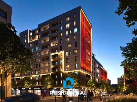 For sale 1+1 apartment in a new complex on Bulevardi Ri!