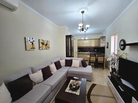 Apartment 2+1+2 bathrooms + parking space for rent at Tregu i Ri Elektrik, Ali Dem