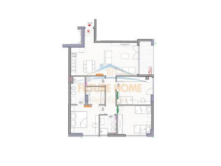 For sale, Apartment 3+1+2, Forest Residence, Liqeni i Thate.