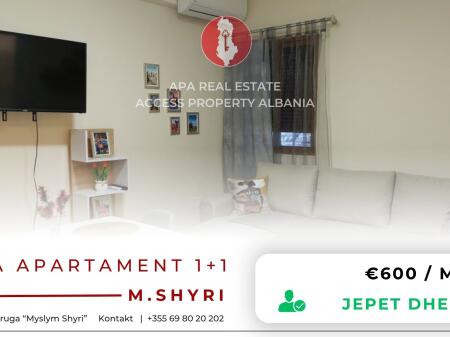 For Rent Apartment 1+1 - Myslym Shyri