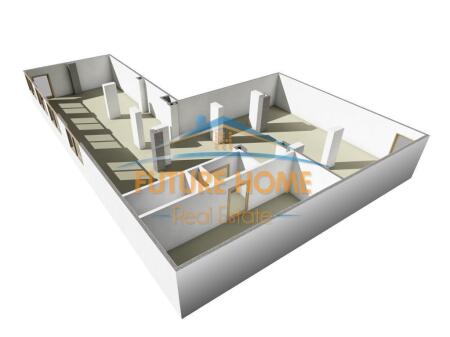 For sale 2 Business Spaces 2 Floors, Isuf Elezi Street, Tirana