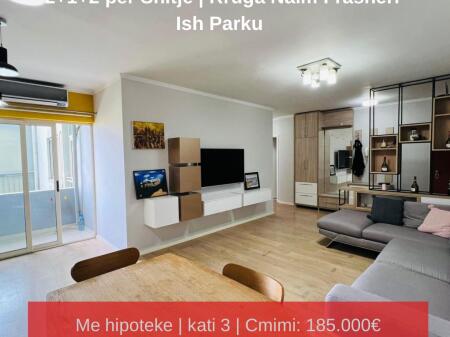 For sale apartment 2+1+2 near Ndre Mjedës, area of the former Park - Tirana