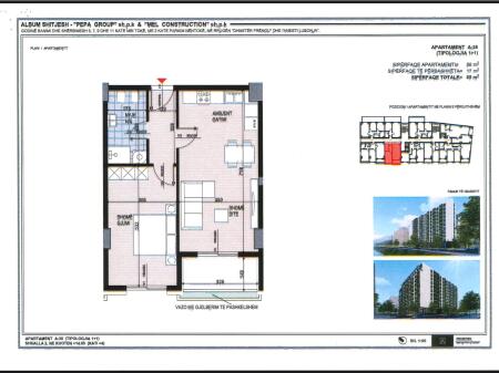 For sale Apartment 1+1+Balcony Former Aviation Field