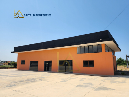 FOR SALE / FOR RENT – WAREHOUSE Location: Tirana–Lezhë Axis, Km 3