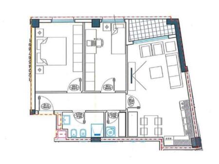 For sale, Apartment 2+1, Bulevardi i Ri, Tirana