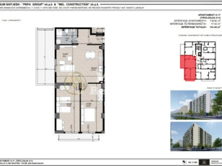 For sale Apartment 2+1, former Aviation Field