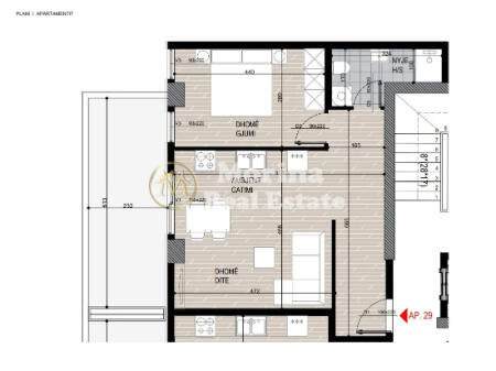 Shitet Apartament 1+1, Ish Fusha Aviacionit