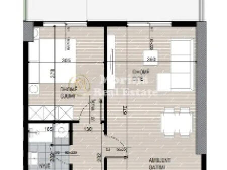 Shitet, Apartament 1+1, Ish Fusha e Aviacionit, 1400 Euro/m2