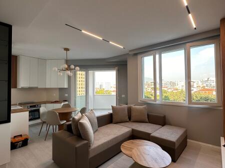 The River Residence complex offers for rent an apartment, 1+1 with parking space, furnished.