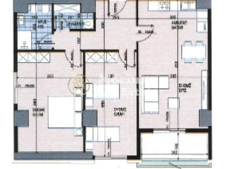 Shitet, Apartament 2+1, Ish Fusha e Aviacionit, 1400 Euro/m2