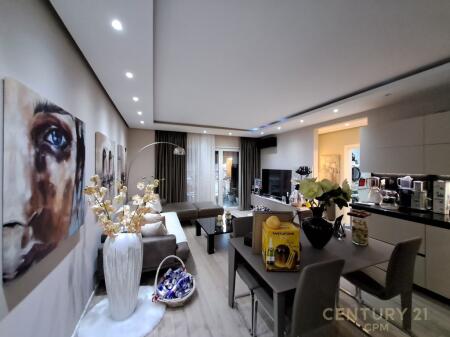 luxurious rental apartment 2+1+2 at Rosman building, Ali Demi