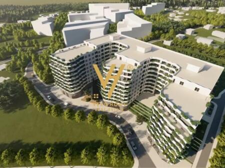 SHITET APARTAMENT 1+1 TE STACIONI TRENIT, KOM. ALUNA