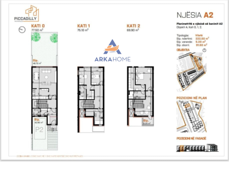 FOR SALE TWO-STOREY VILLA 225.50M2 "TE PICCADILLY RESIDENCE".