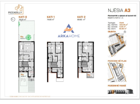 FOR SALE TWO-STOREY VILLA 223.40M2 "TE PICCADILLY RESIDENCE"