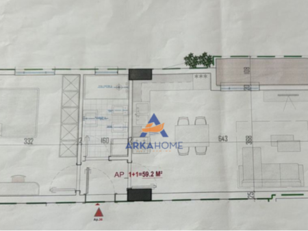 SHITET APARTAMENT 1+1+BALLKON TE ALBULENA RESIDENCE, LIDHJA E PRIZRENIT, PASKUQAN