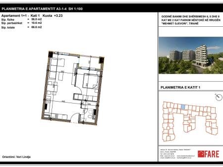 For sale Apartment 1+1 Aluna Paskuqan