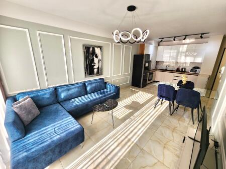 For Rent: Luxury 1+1 (Olimpic Complex - Paris Commune📍) 100% renovated - New Building - 2nd Floor, Area 68 m² Fully completed 100% new