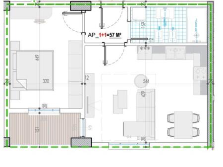 Kamez Apartament 1+1