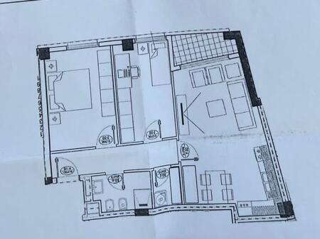 shitet apartament 2+1+Ballkon Kati 2, 91 m² (bulevardi i ri)