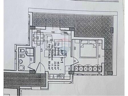 Apartment 1+1 near the Mortgage!