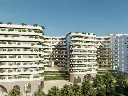 At Rezidenca Aluna, Apartment 1+1 for Sale with a View of the Boulevard!