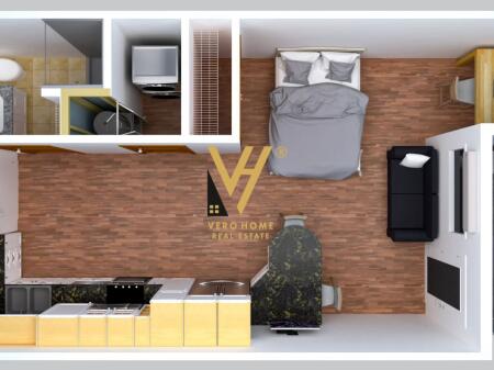 JEPET GARSONIERE 40M2 ME QERA NE SHKOZE 25.000 LEKE