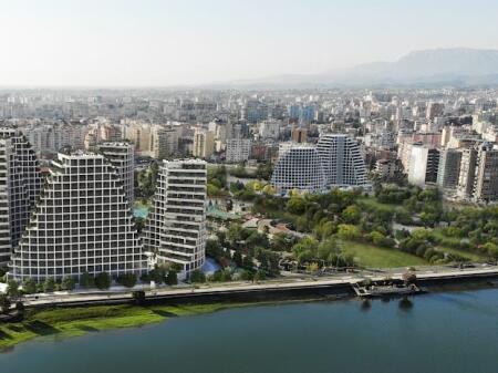 Apartament 2+1+Post Parkimi me Qira tek Rezidenca Lake View Liqeni