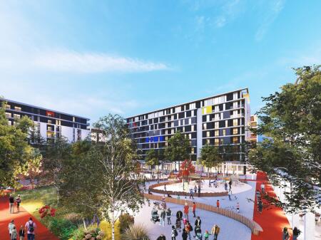 Apartament ne Shitje 2+1+2 tek Kompleksi “Univers City” ,prane QTU