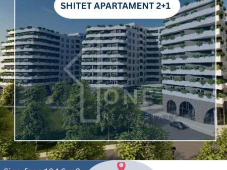 Shitet apartament 2+1