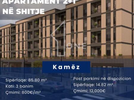 Shitet apartament 2+1