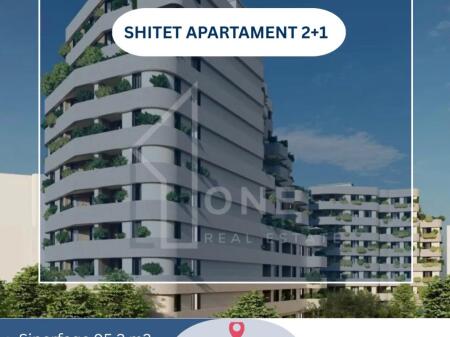 Shitet apartament 2+1