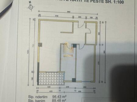 For sale, Apartment 2+1+balcony, Yzberisht, 129,000 Euro