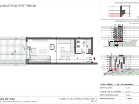 Studio apartment for Sale , Sarande