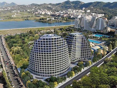 Jepet me qira apatament i mobiluar 2+1+2+Parkim te Rruga e Kosovareve ,Lake View