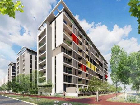 Apartment 2+1 for Sale at Univers City Tirana