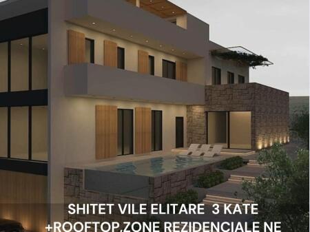 🏘Ville di lusso in vendita con vista mare, sulla collina di Golem, zona strutturata con residenze di ville di lusso