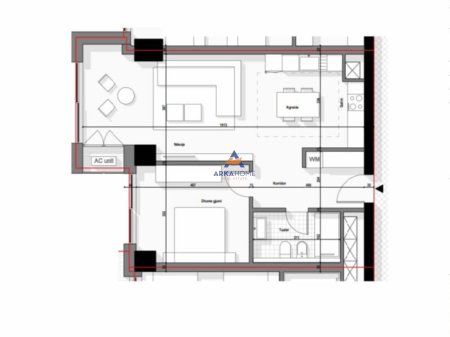 VENDESI APPARTAMENTO 1+1+VERANDA "NUOVO BOULEVARD" 196.400 EURO.