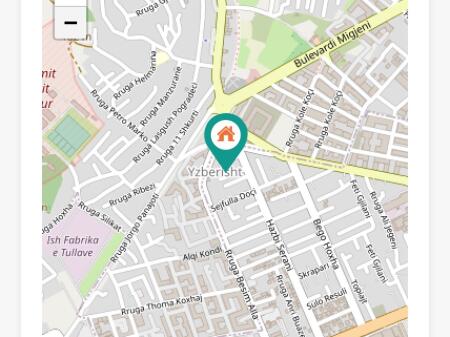Appartamento 1+1 in vendita a Yzberisht, in Via Besim Alla a Tirana (ID 41111065)