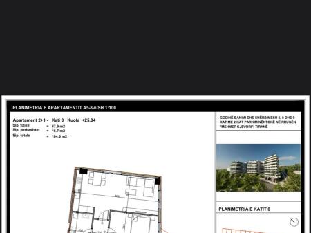 FOR SALE APARTMENT 2+1 PASKUQAN 120,300 EURO