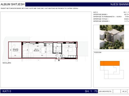 📢 Apartment 1+1 for sale in Saranda !