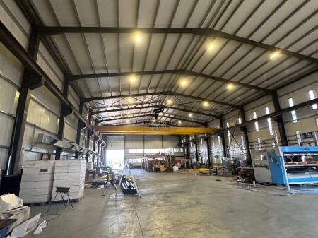 WAREHOUSE FOR RENT 5000 M2 RINAS 8000 EURO