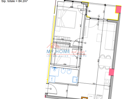 Apartment 2+1 for Sale in Paskuqan Tirana