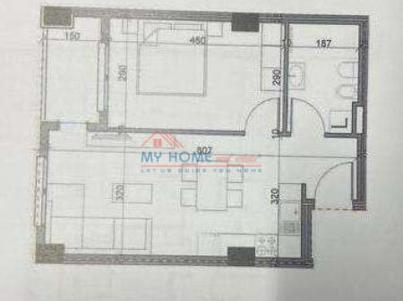 Apartment 1+1 for sale Aluna complex in Tirana