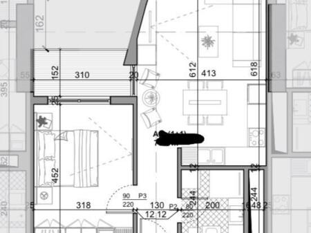 OCCASION TOWER IN CENTER- 1+1 APARTMENT FOR SALE AT BAZAAR GATE