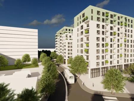 Apartament 1+1 për Shitje – Viva Kompleks, Rruga Ndre Mjeda
