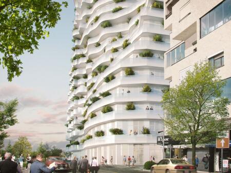 APARTMENT FOR SALE 1+1: SKANDERBEG BUILDING, TIRANA CENTER