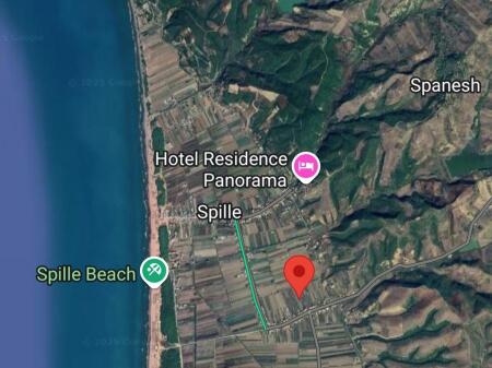 Spille, Land for sale, by the road, 200 m from the main road