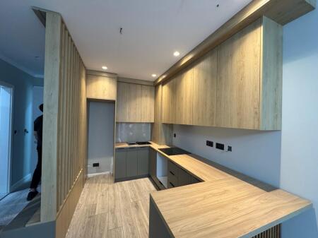 Apartment 1+1 with parking for rent – Mangalem 21, Ali Dem – 500€    💶 Price: 500€/month (with parking included)