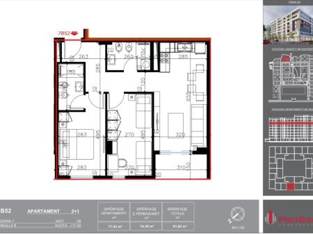 VENDESI APPARTAMENTO 2+1+2+ PARCHEGGIO a UNIVERS CITY